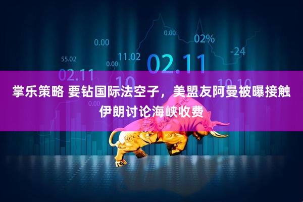 掌乐策略 要钻国际法空子，美盟友阿曼被曝接触伊朗讨论海峡收费